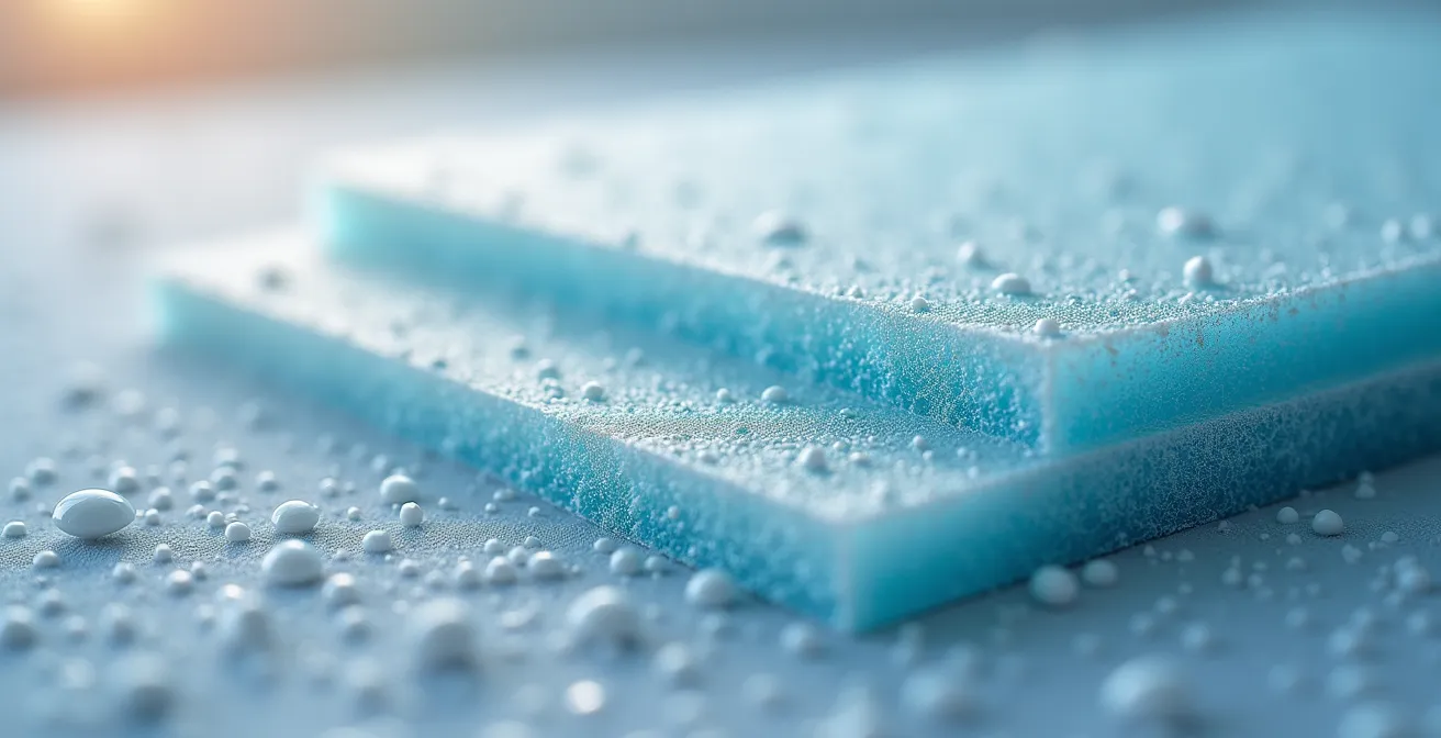 Ein modernes, energieautarkes Haus, das durch Photovoltaik auf dem Dach und eine intelligente Systemsteuerung seine Energie selbst erzeugt und verwaltet.