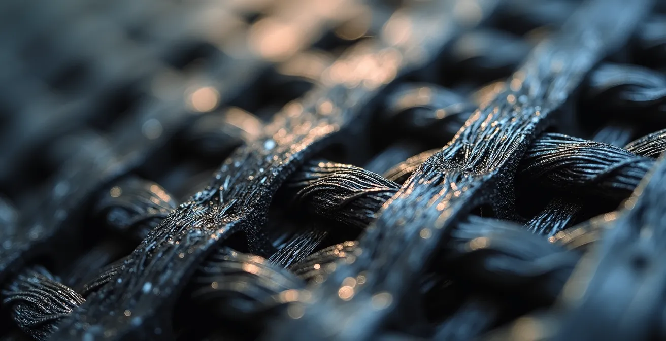 Makroaufnahme von Portfolioelementen die Krisenfestigkeit symbolisieren