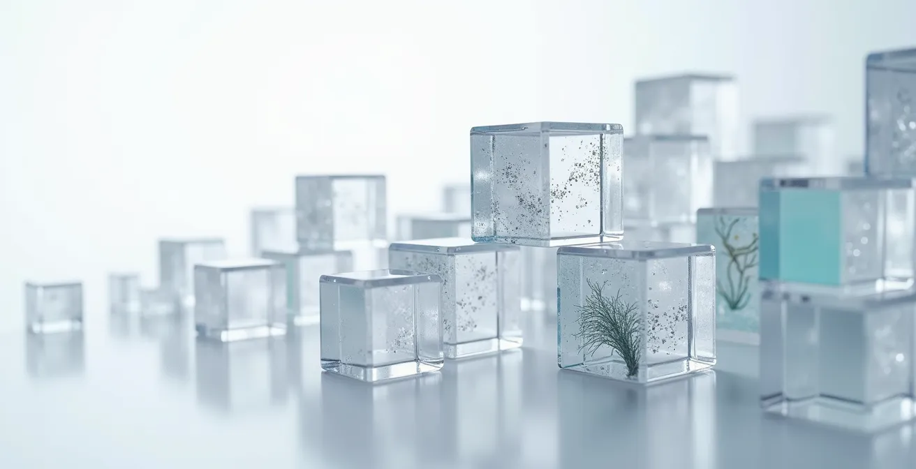 Modulare Geschäftsmodell-Bausteine wie ein Lego-System visualisiert