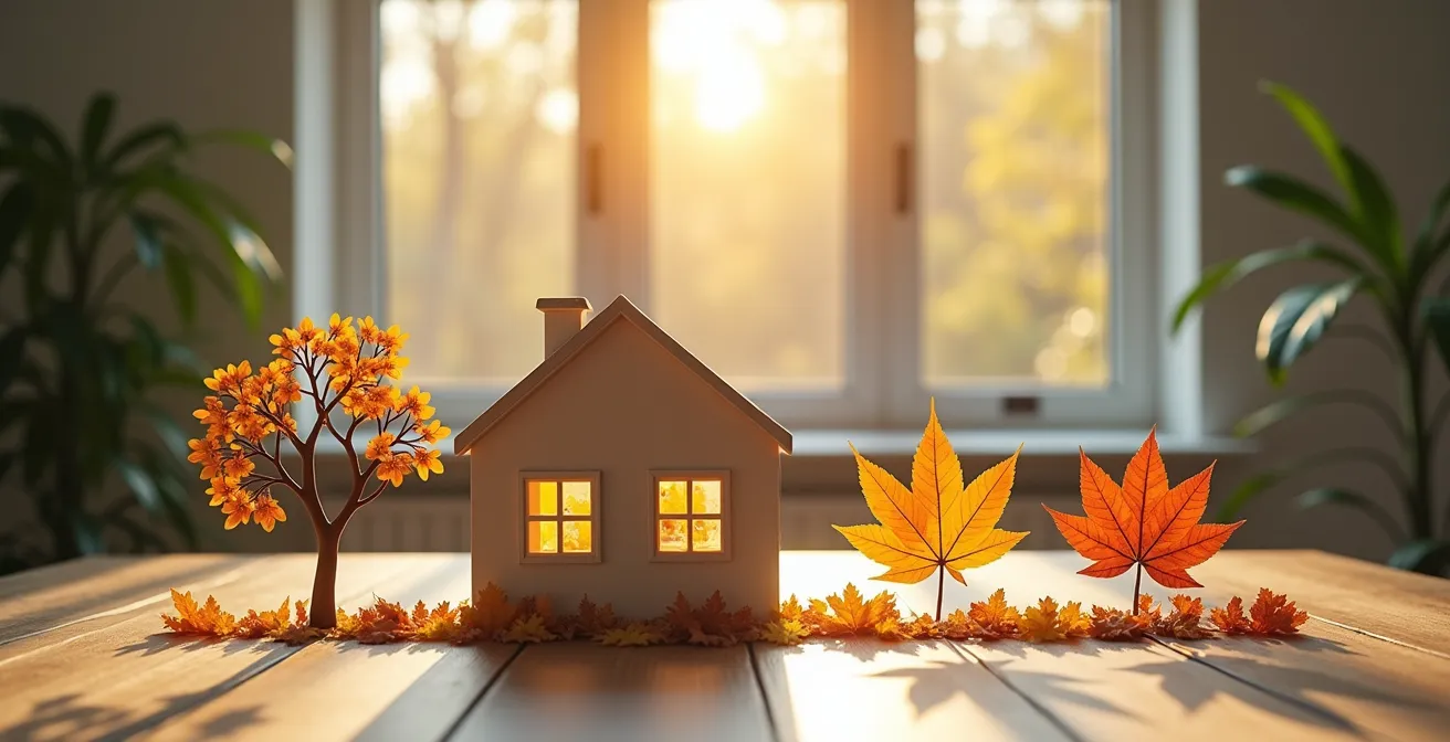 Visuelle Darstellung des modularen Aufbaus zur Energieautarkie über mehrere Jahre