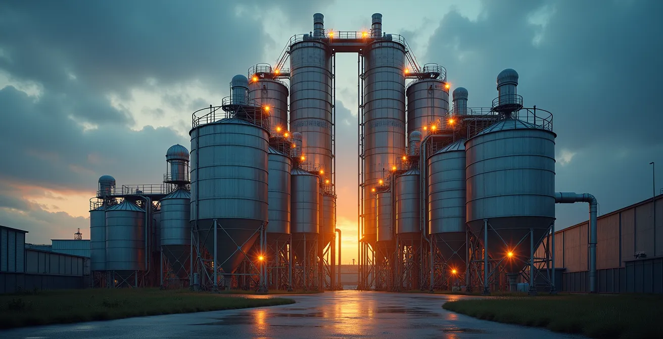 Visualisierung der Multi-Echelon Bestandsoptimierung über verschiedene Lagerstufen